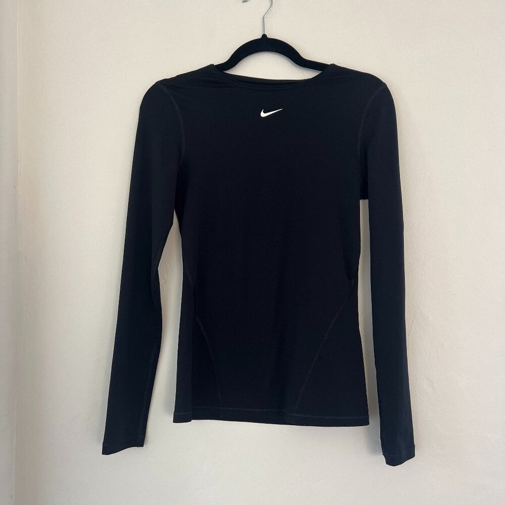 Nike Long Sleeve Shirt XS Black